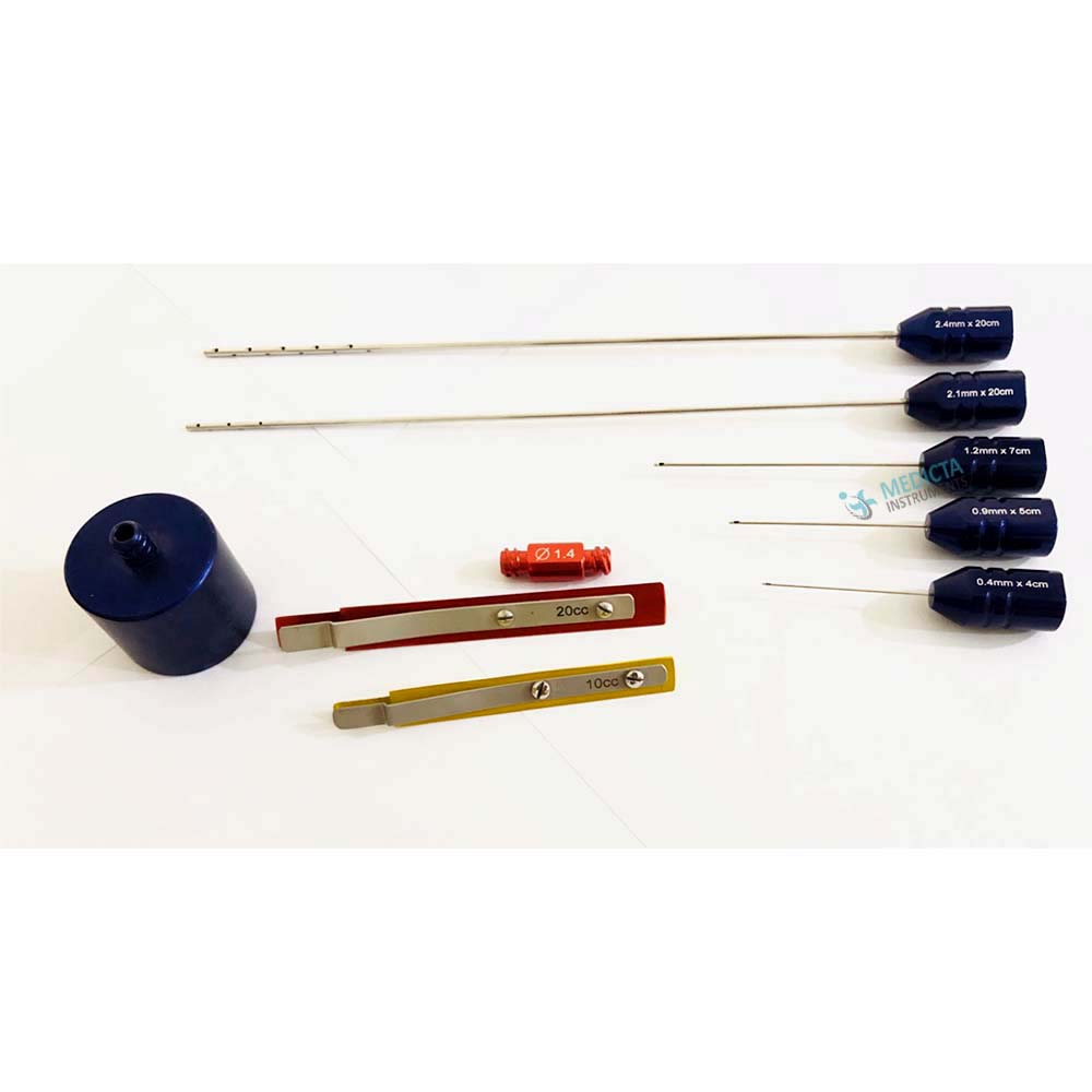 Facial Cannula Set - Super Luer lock Cannula set for face